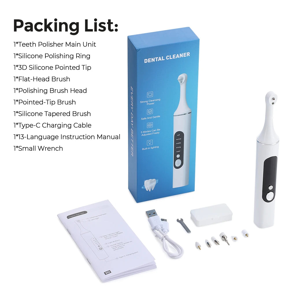 Electric Tooth Polisher 4 Modes