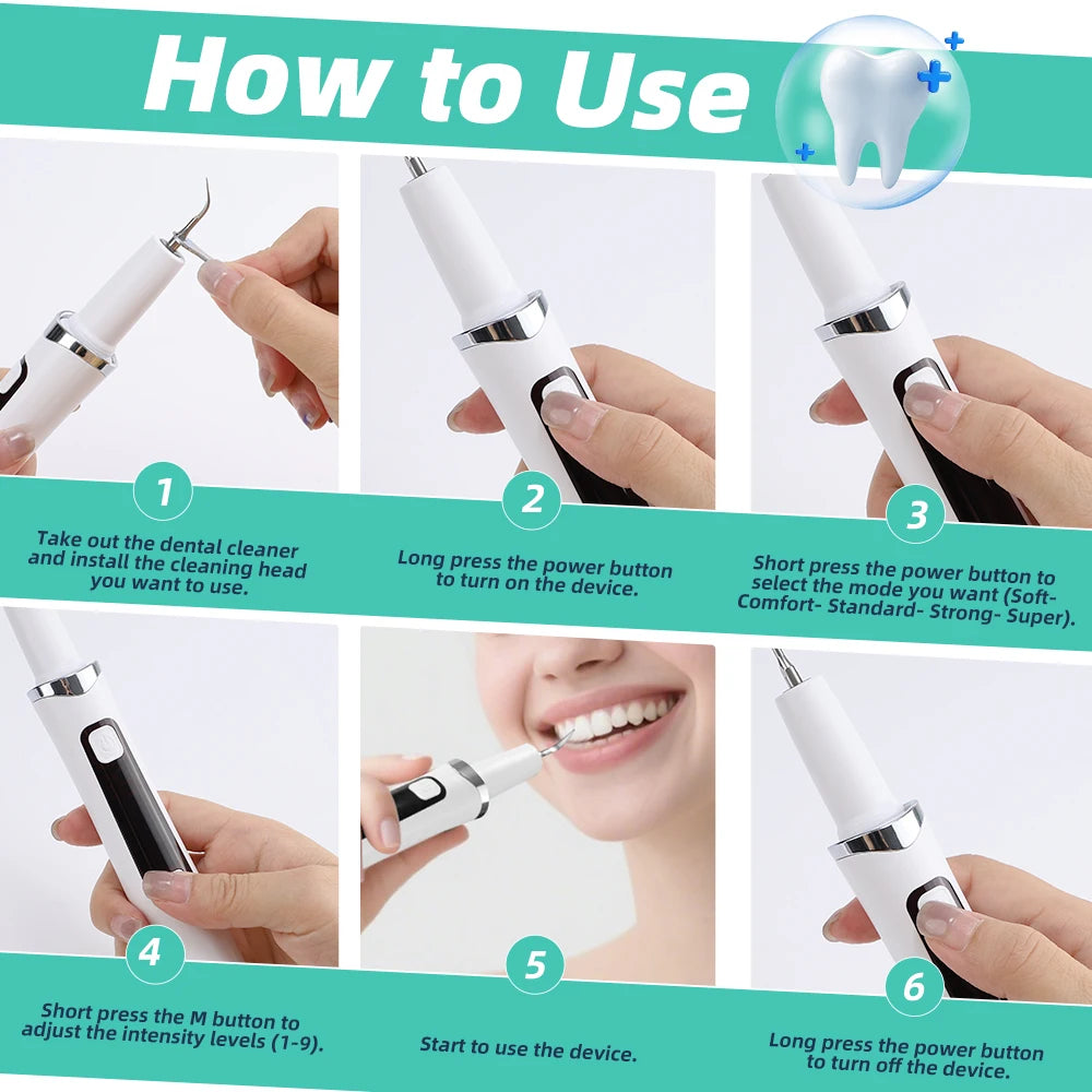 Electric Tooth Polisher 4 Modes